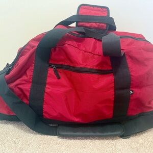 Embark 24” Red and Black Duffel Bag
